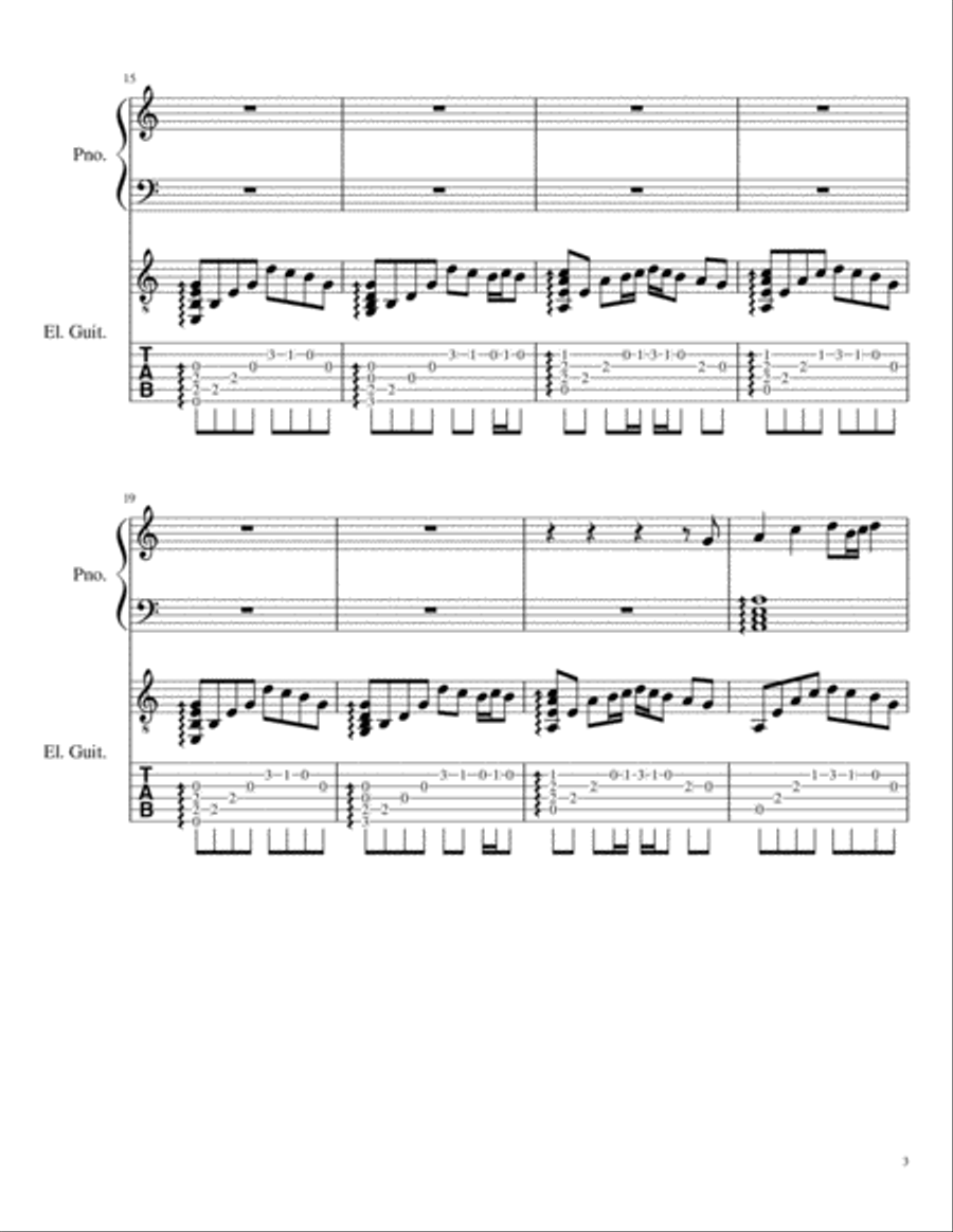 Six and Eighty-Eight, Op. 4 Small Ensemble scores gallery preview page 3