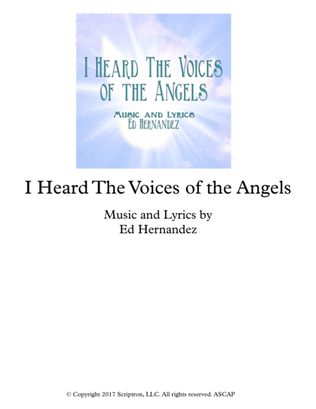 I Heard The Voices of the Angels