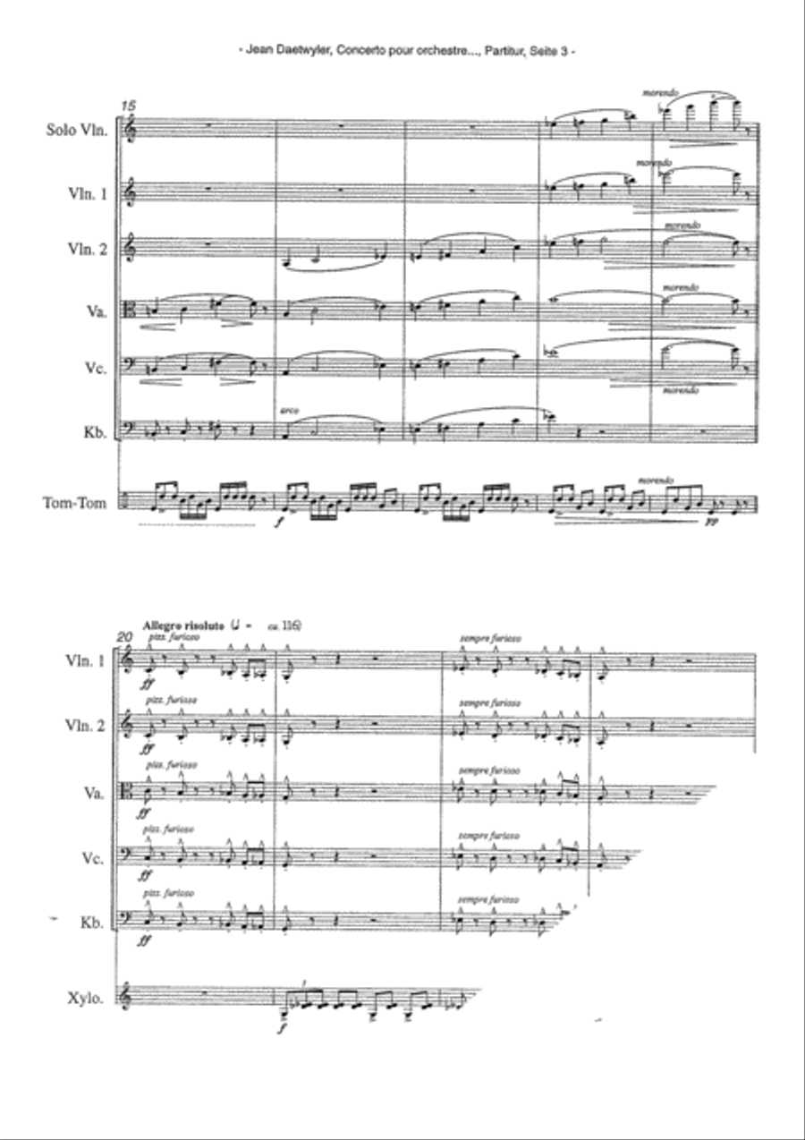 Concerto Concerto String Orchestra scores gallery preview page 5
