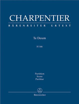Book cover for Te Deum in D major H 146