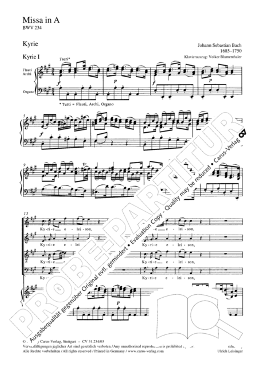 Mass in A major Mass in A major 4-Part scores gallery preview page 5