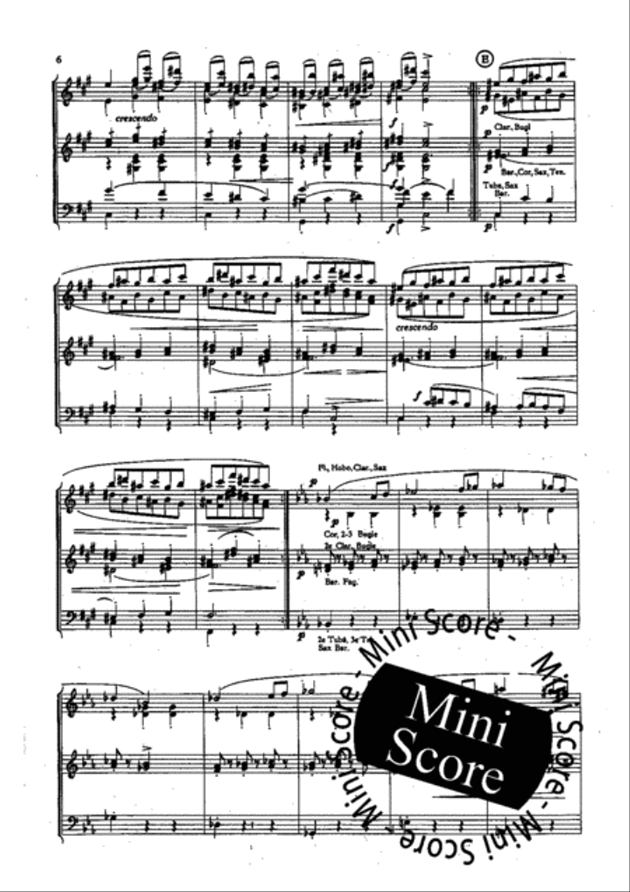 Slavische Dansen no 1,6 en 8 Fanfare Band scores gallery preview page 8