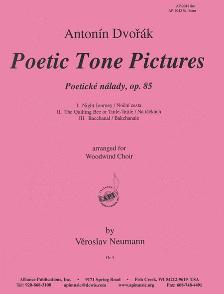 Poeticke Nalady/poetic Tone Pictures - Ww Chr - Pts