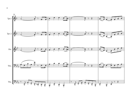 Singpoarean National Anthem ''Majulah Singapura'' for Brass Quintet (MFAO World National Anthem Seri image number null
