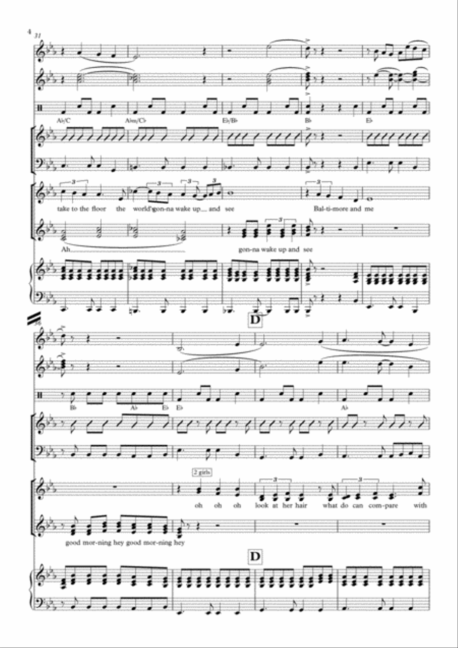 Good Morning Baltimore Large Ensemble scores gallery preview page 4