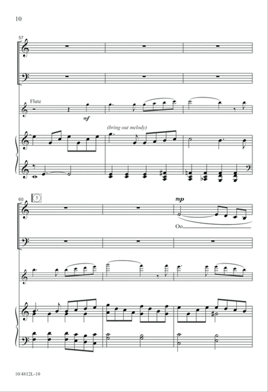 Never Let Us Go 2-Part scores gallery preview page 10