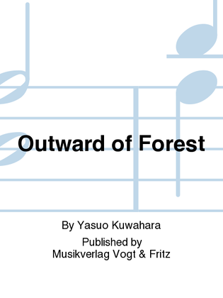 Book cover for Outward of Forest