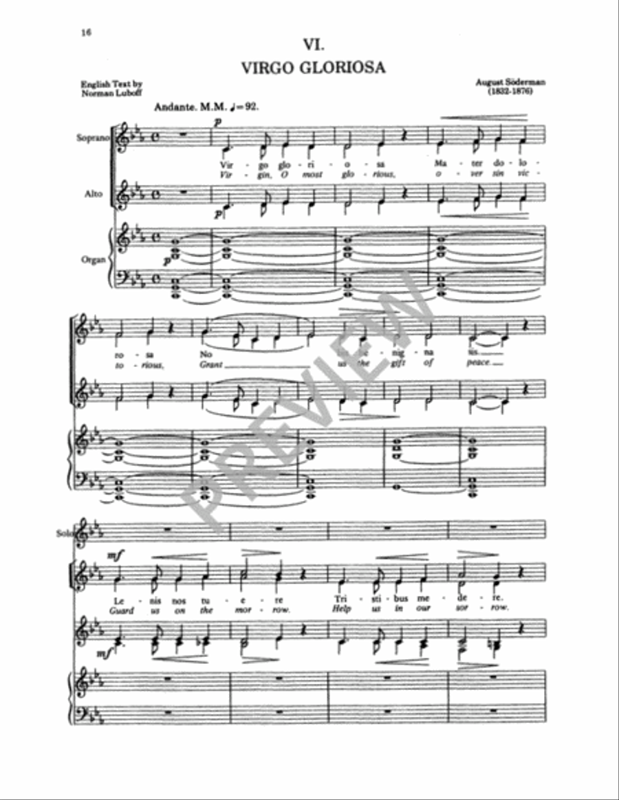 Sacred Songs Sacred Songs Divisi scores gallery preview page 17