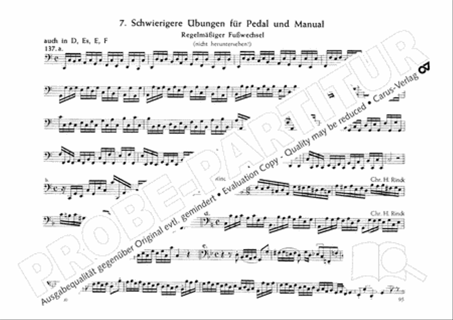 Orgelschule Orgelschule Organ scores gallery preview page 97