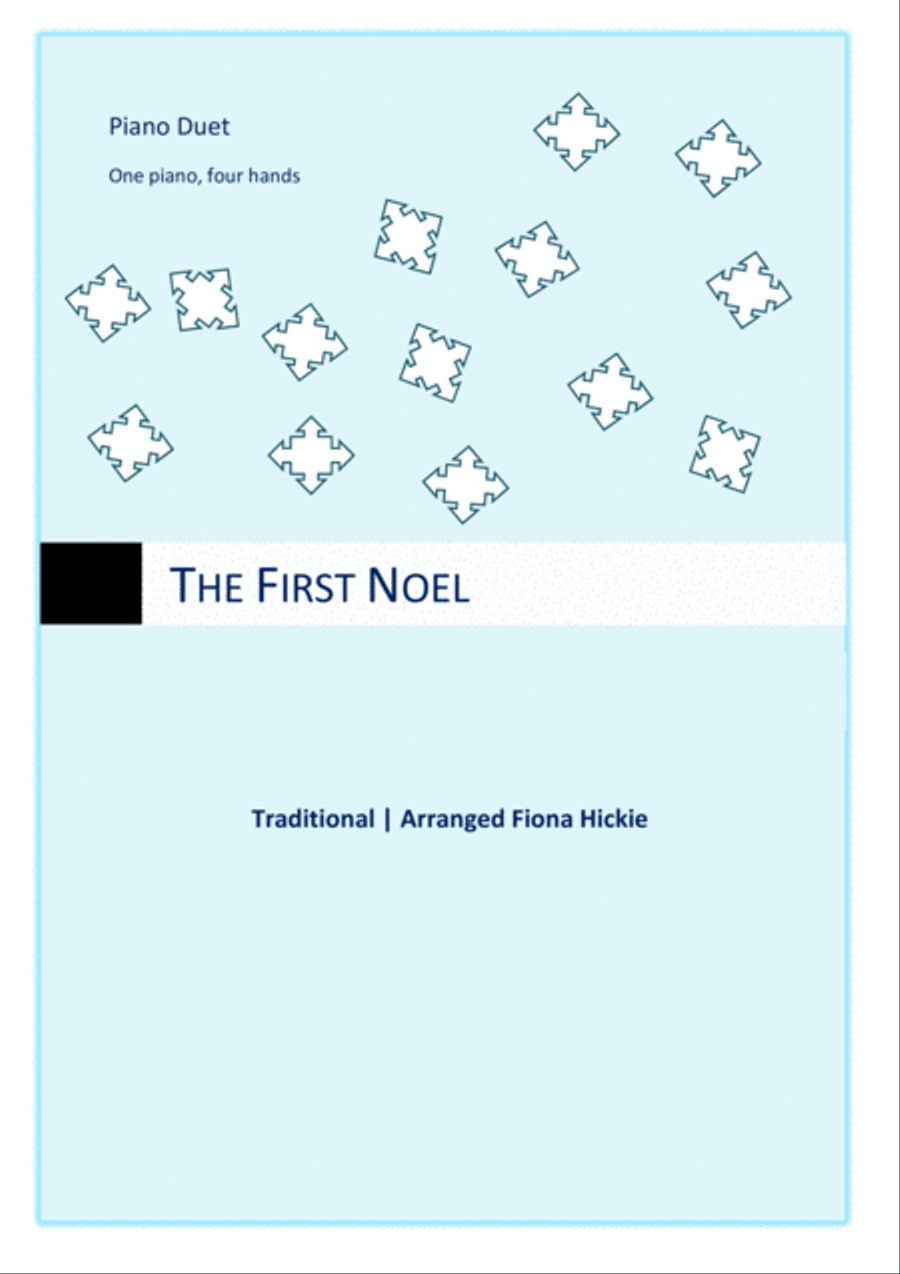 The First Noel 1 Piano, 4-Hands scores gallery preview page 1