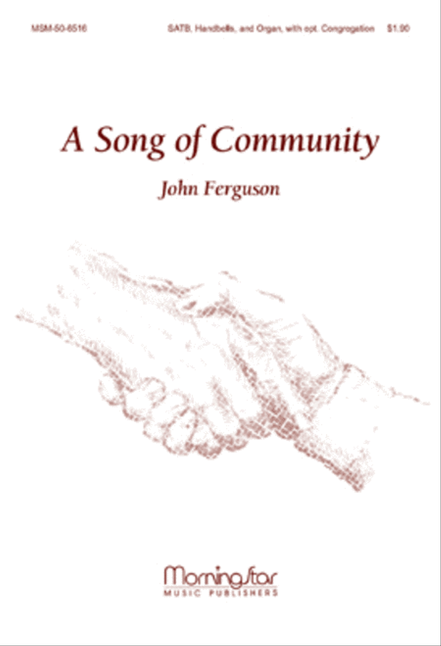 A Song of Community 4-Part scores gallery preview page 1
