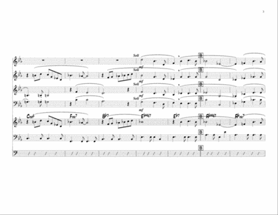 Village Inn Jazz Ensemble scores gallery preview page 6
