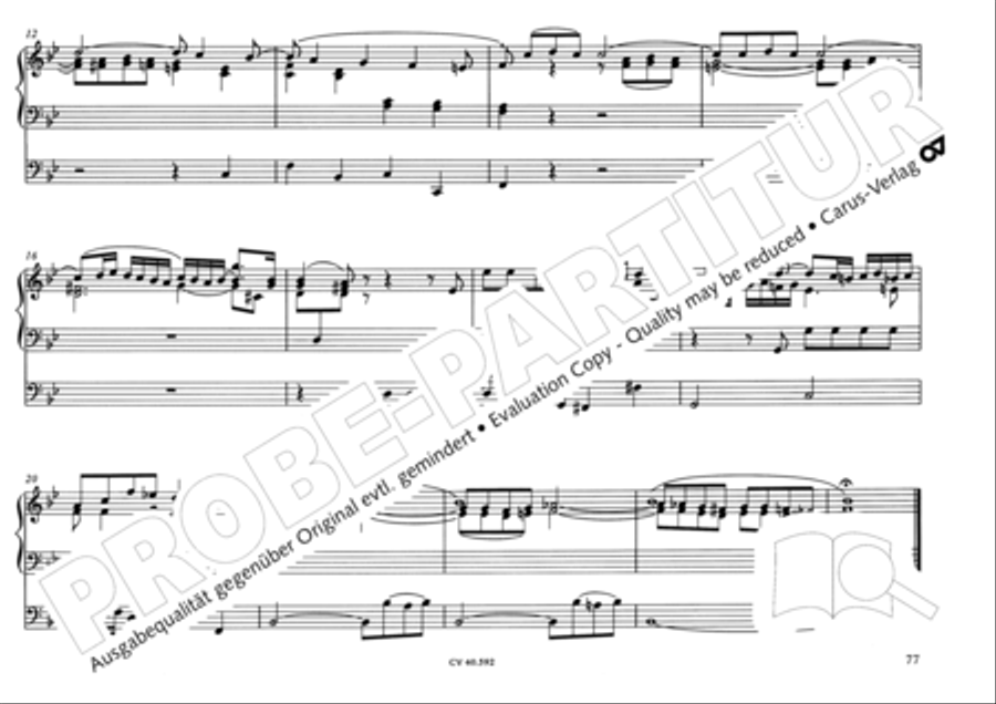 Free Organ Music from the Romantic Period, Vol. II (Freie Orgelmusik der Romantik, Band II) Organ scores gallery preview page 78