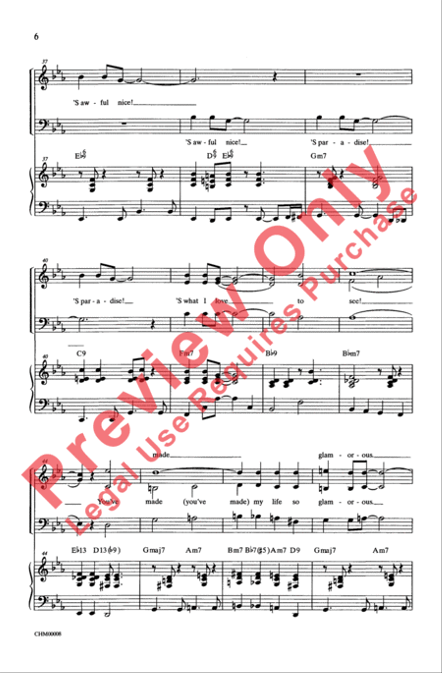 'S Wonderful 3-Part scores gallery preview page 5