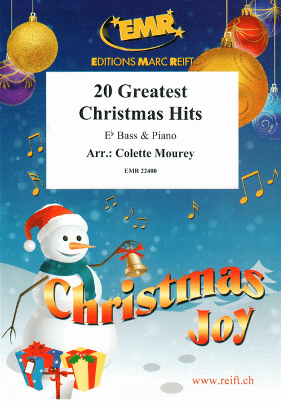 20 Greatest Christmas Hits Voice Solo scores gallery preview page 1