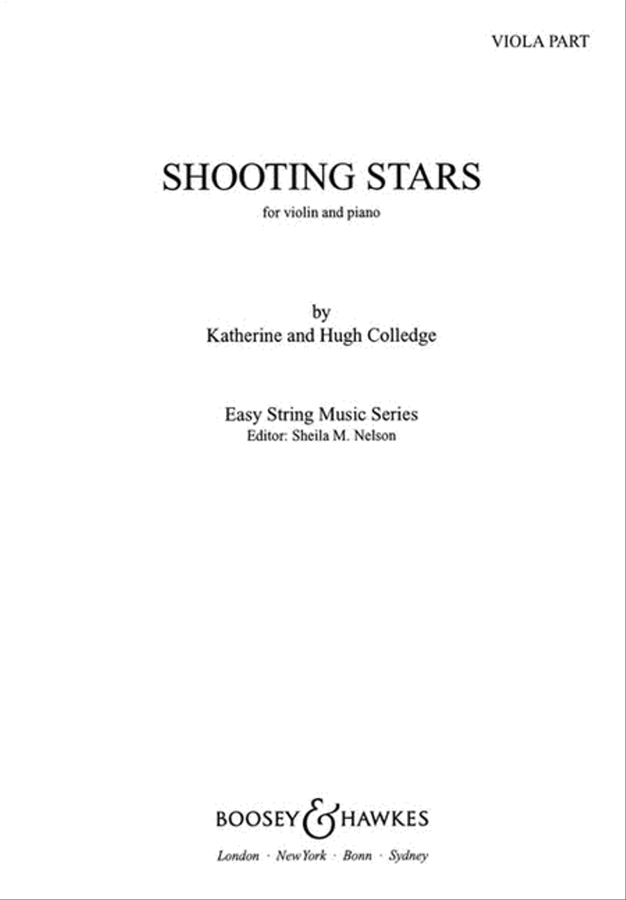 Shooting Stars Shooting Stars Viola scores gallery preview page 1