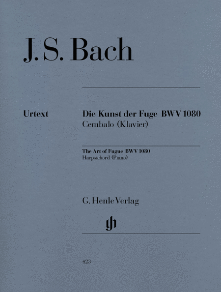 Bach, Johann Sebastian: Art of the fugue BWV 1080