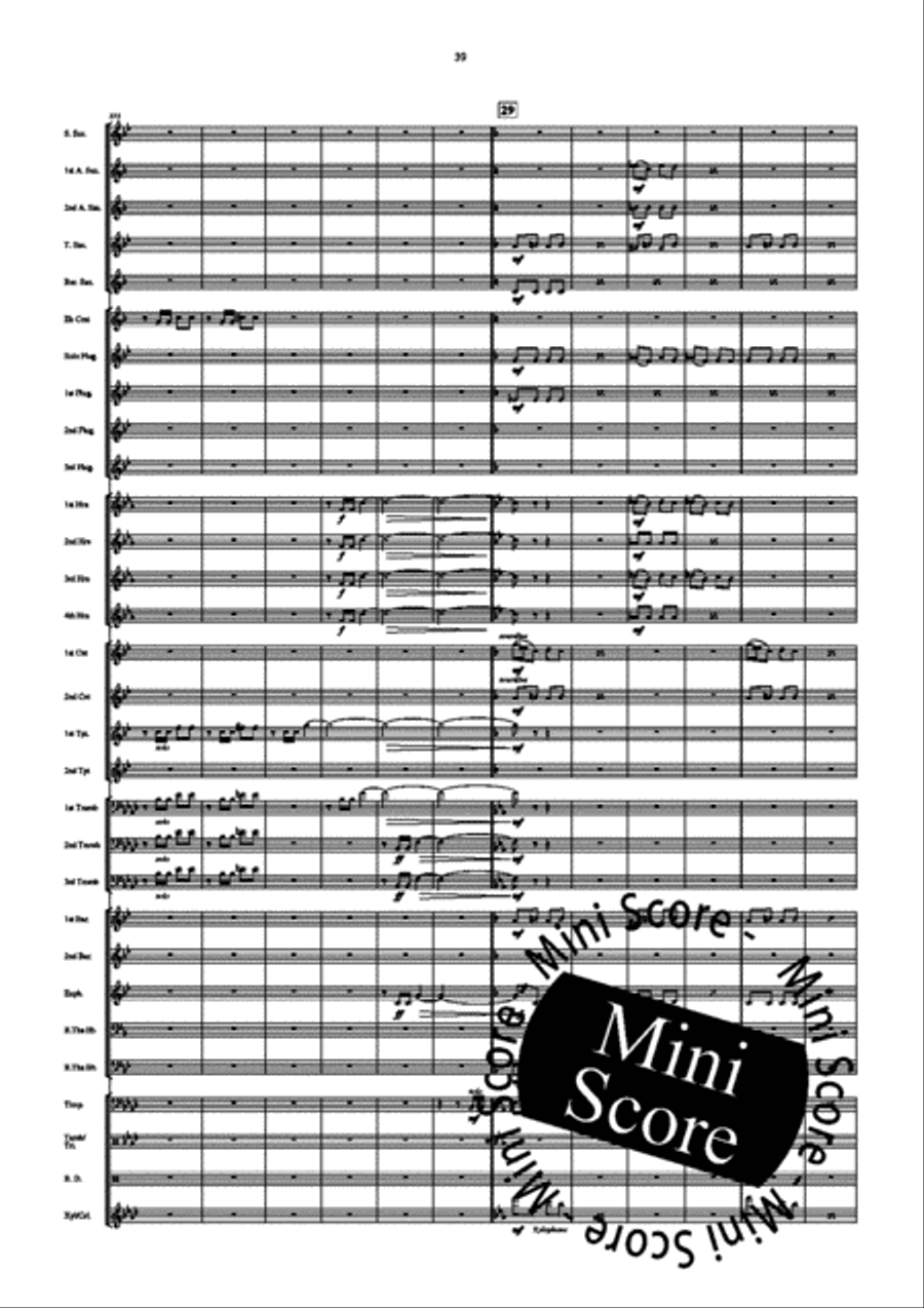Images D'Ete Images D'Ete Concert Band scores gallery preview page 41