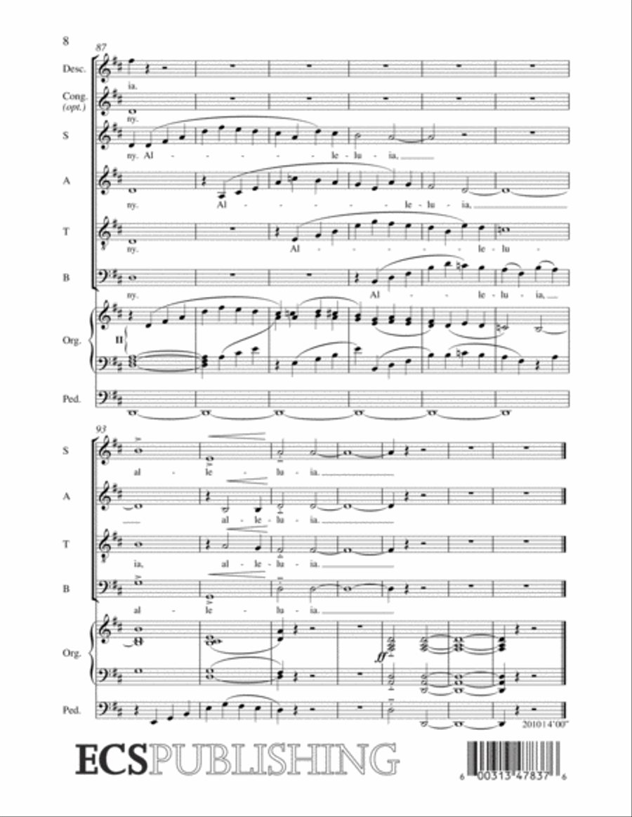 When Music Wakes My Sleeping Heart 4-Part scores gallery preview page 17