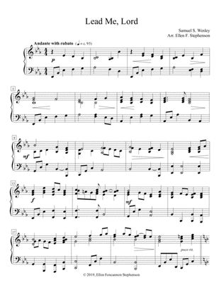 Lead Me, Lord with Sevenfold Amen (piano)