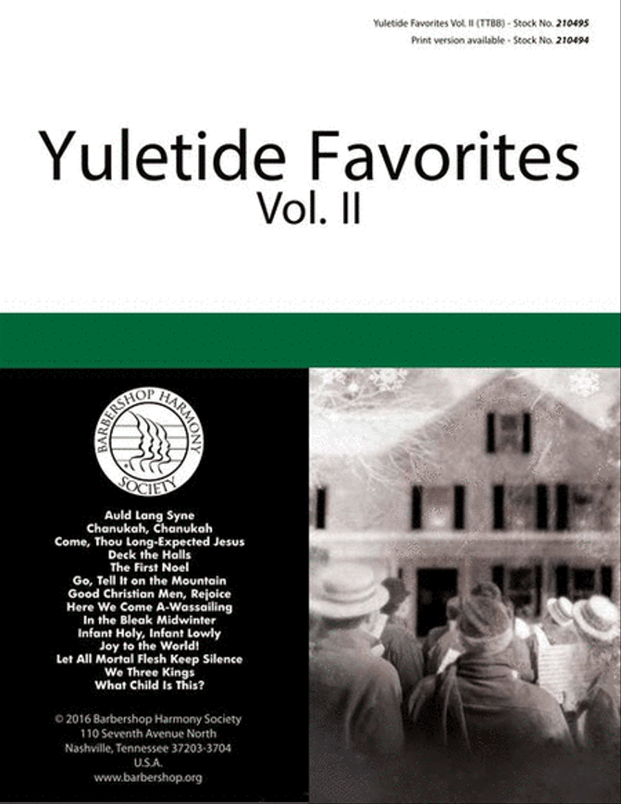 Yuletide Favorites TTBB scores gallery preview page 2