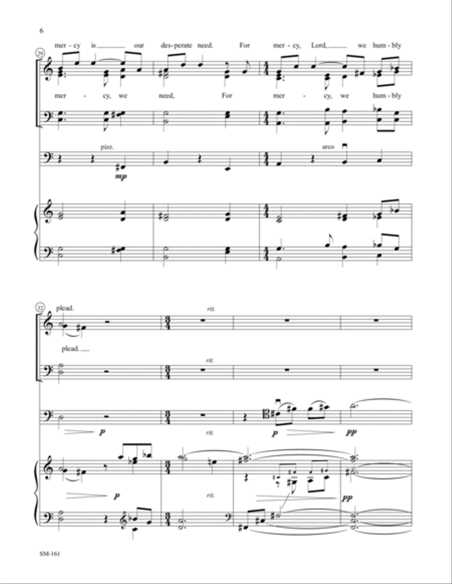 Lament for a Broken World (SATB)