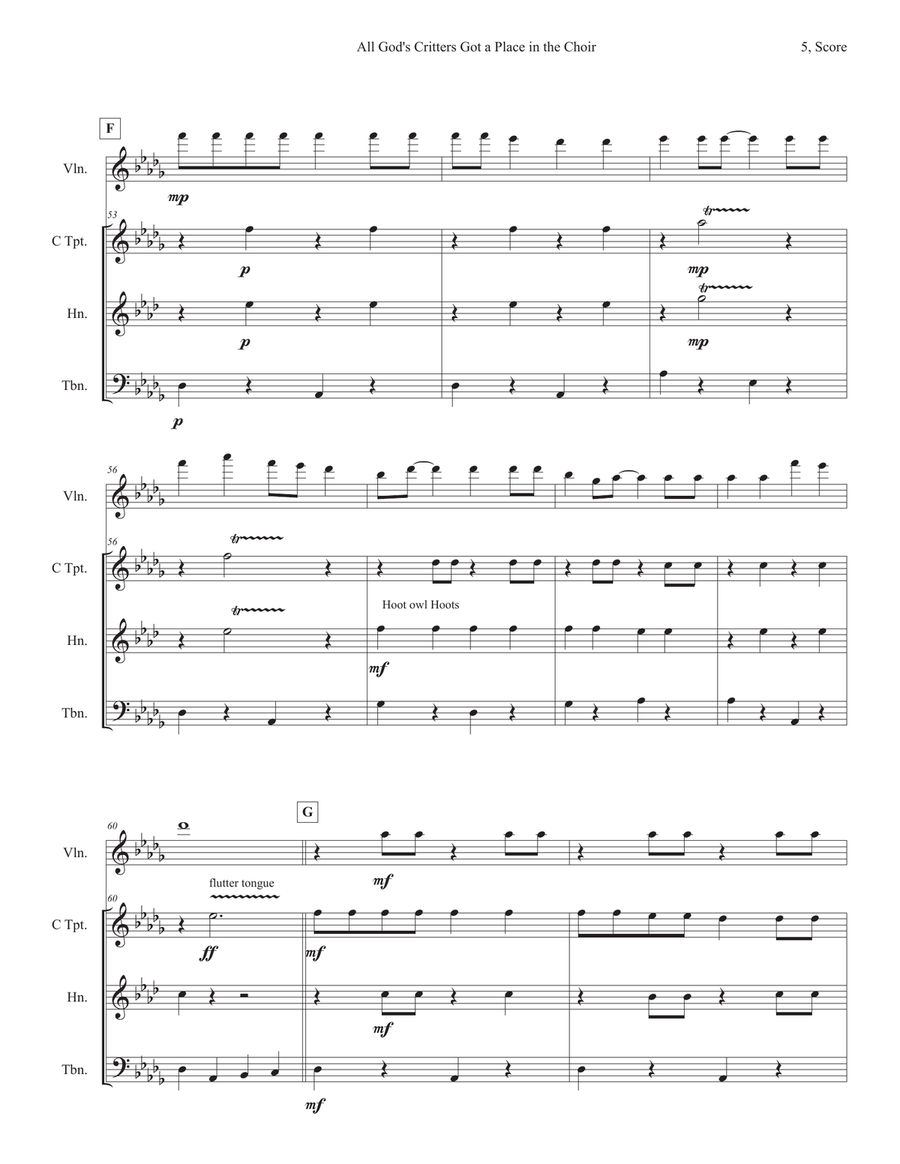 A Place In The Choir A Place In The Choir Choir scores gallery preview page 5