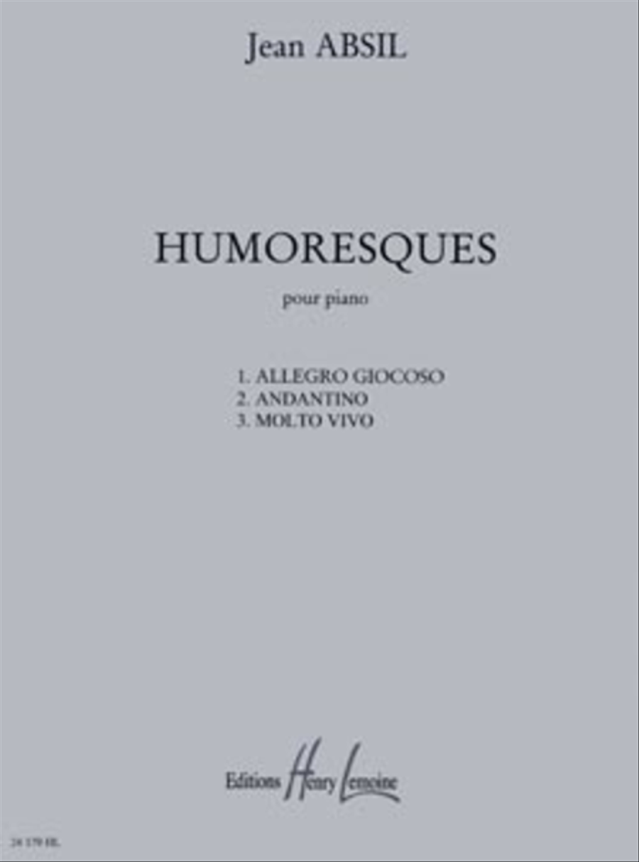 Humoresques Op. 126 Piano Solo scores gallery preview page 1