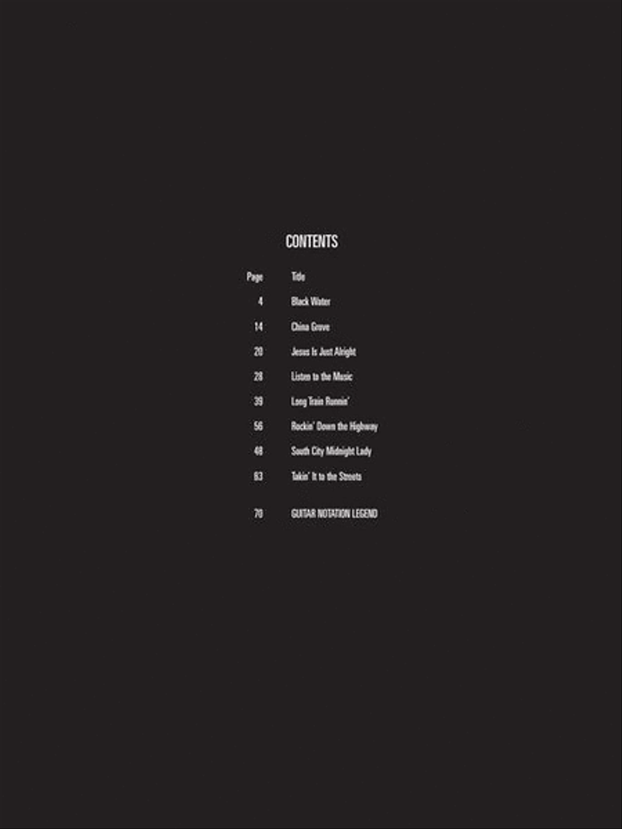 The Doobie Brothers The Doobie Brothers Electric Guitar scores gallery preview page 4