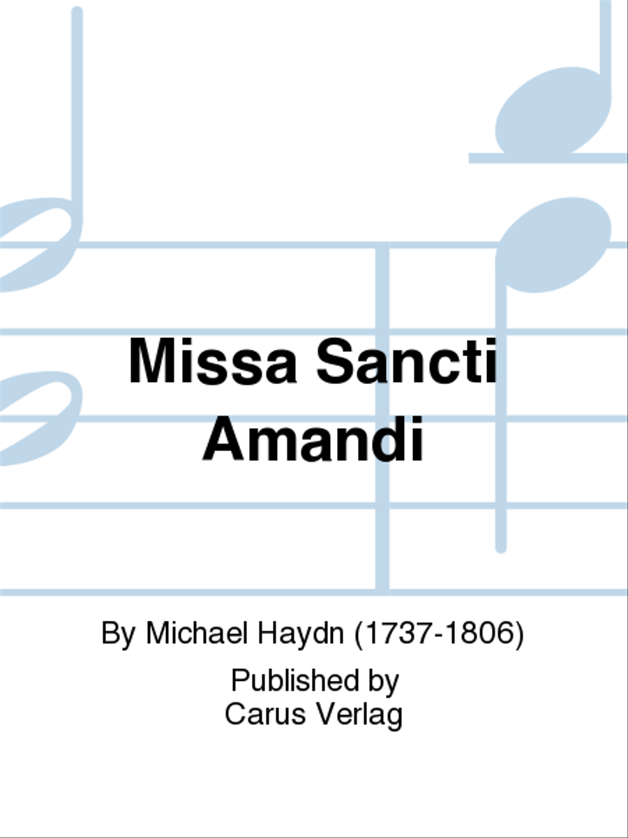 Missa Sancti Amandi Organ scores gallery preview page 1