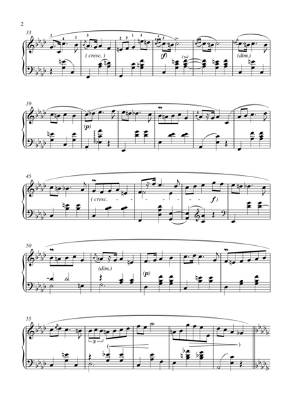 Chopin Mazurka, Op. 50 No. 2