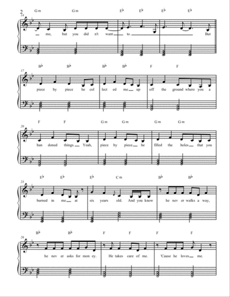 Piece By Piece Piece By Piece Small Ensemble scores gallery preview page 2