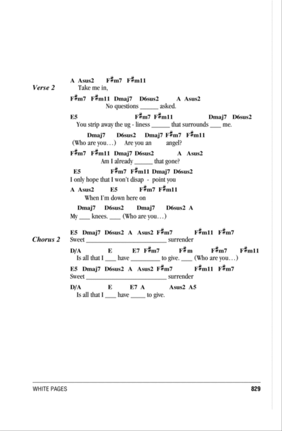 Sweet Surrender Acoustic Guitar scores gallery preview page 2