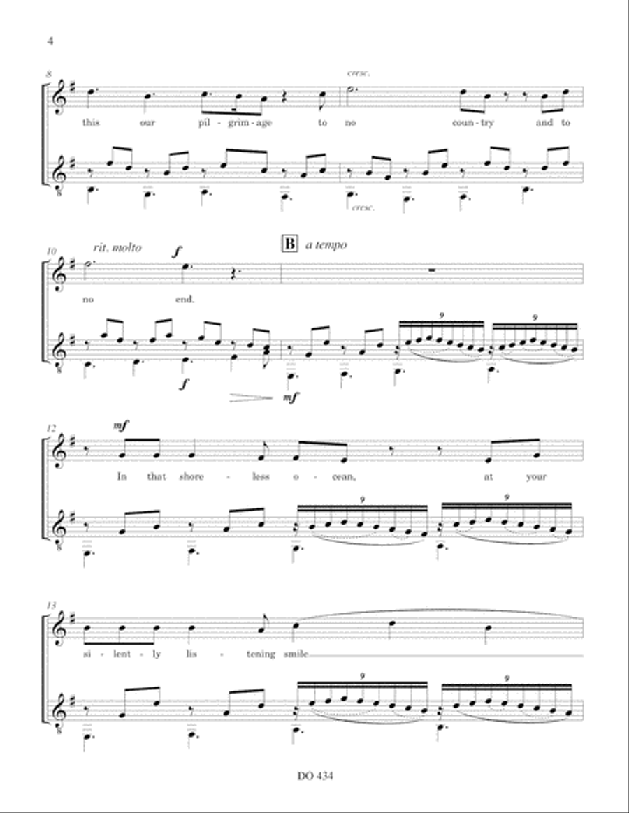 Heaven's River (soprano & guitar) Classical Guitar scores gallery preview page 4