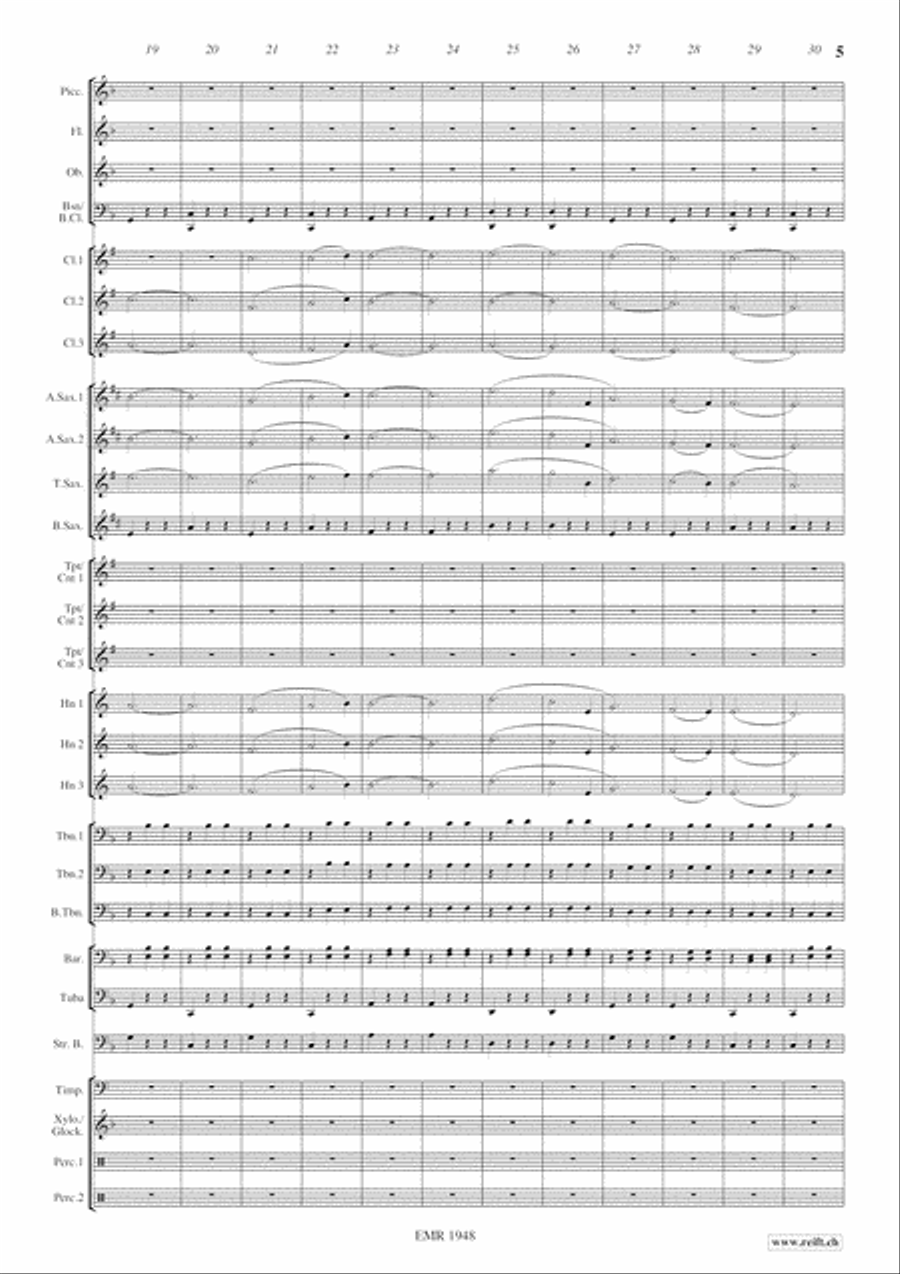 The Skaters' Waltz Concert Band scores gallery preview page 6