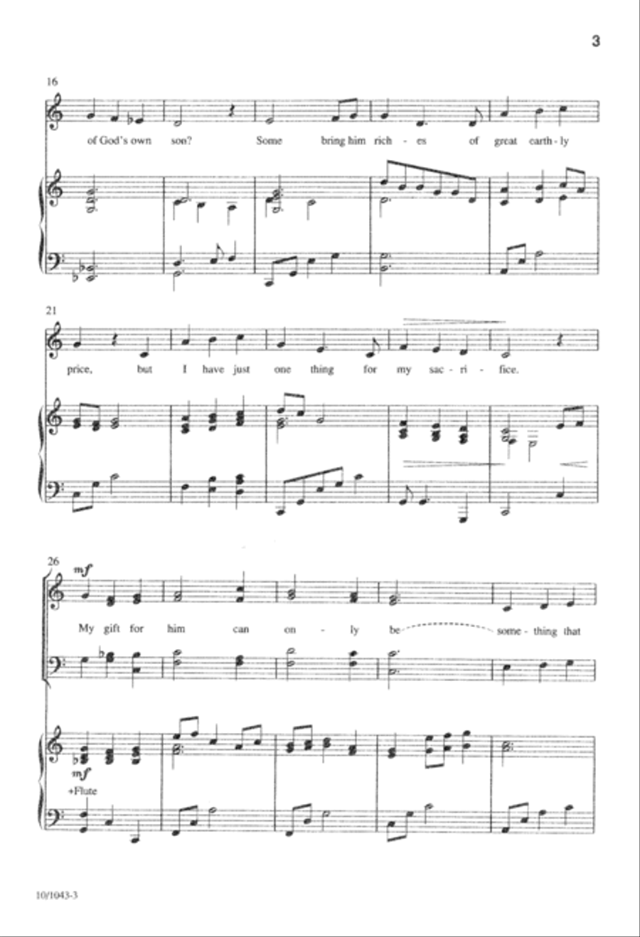 My Gift for Him 4-Part scores gallery preview page 4