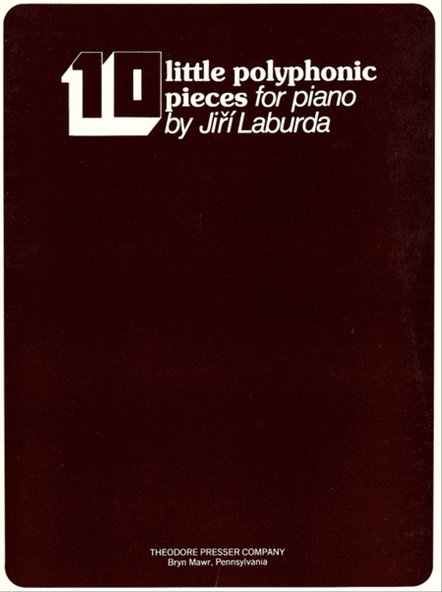 10 Little Polyphonic Pieces For Piano