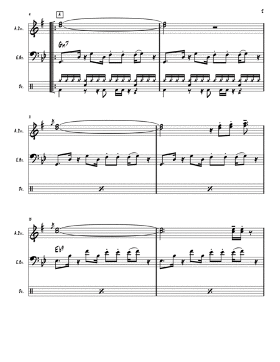 Breeze Breeze Alto Saxophone scores gallery preview page 2
