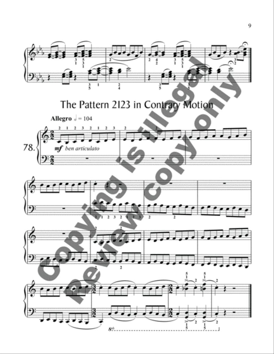 175 Exertudes, Book 3: Late Intermediate Piano Method scores gallery preview page 12