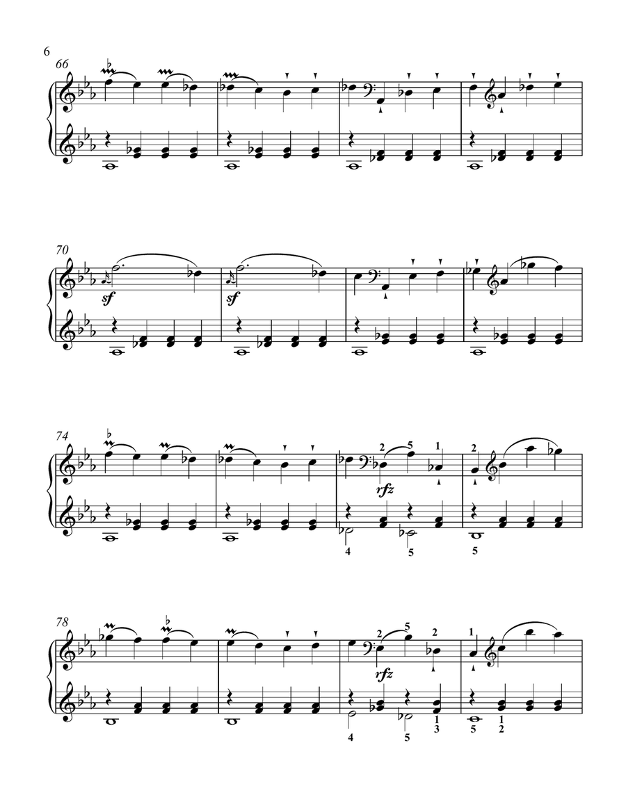 Sonata Pathetique I Grave/Allegro, Op. 13 Piano Method scores gallery preview page 5