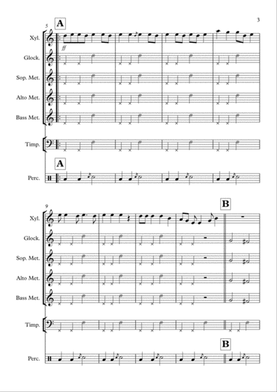 We Will Rock You Small Ensemble scores gallery preview page 3