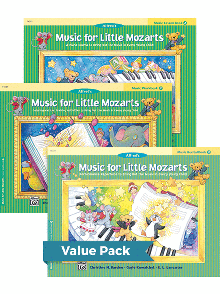 Music for Little Mozarts Level 2 2012 (Value Pack)