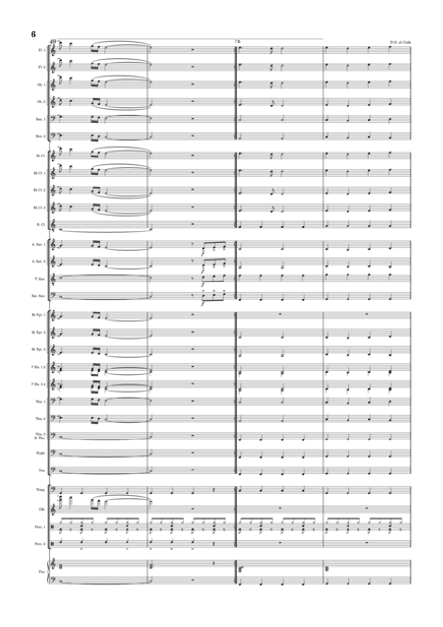 Angeleyes Concert Band scores gallery preview page 6