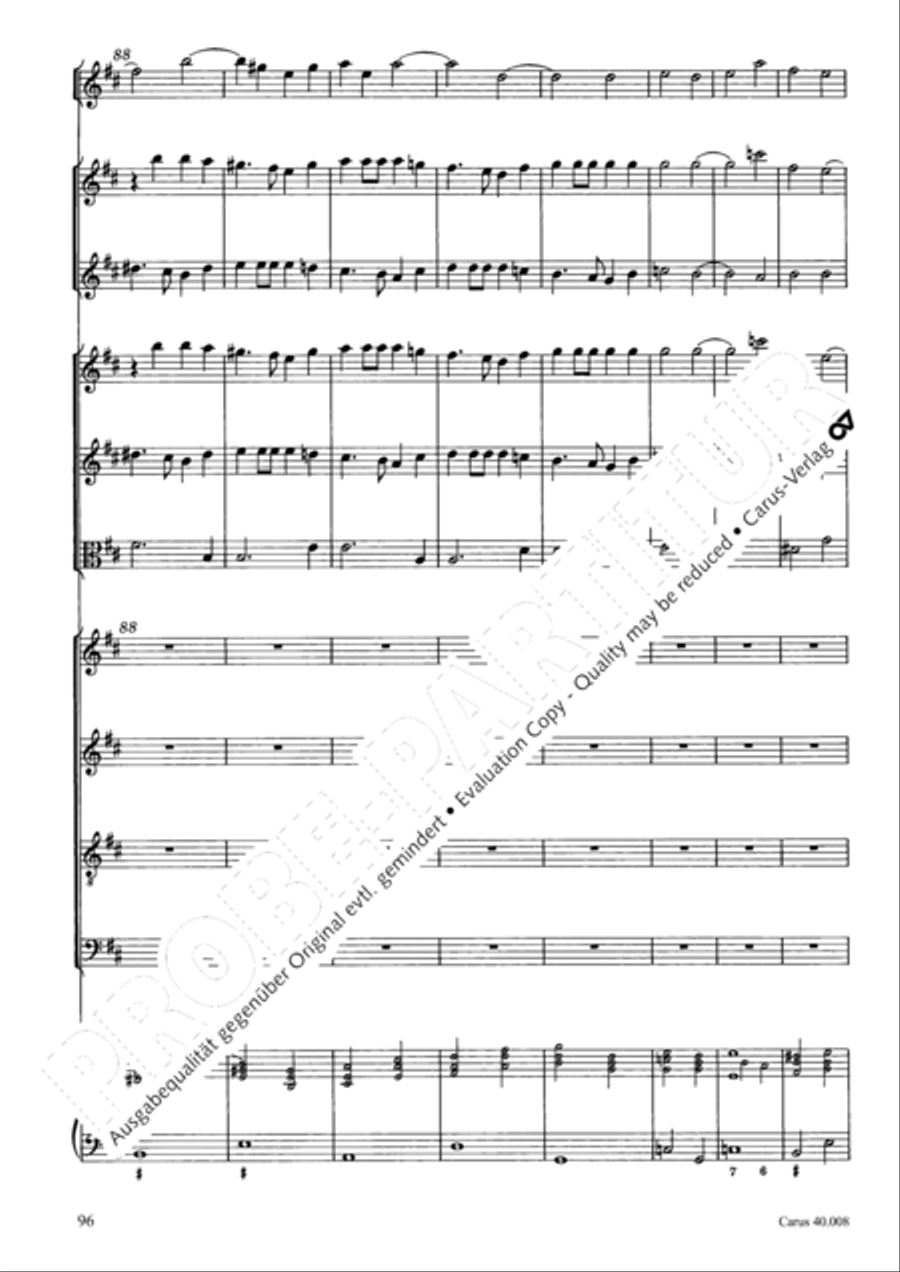 Introduzione e Gloria 4-Part scores gallery preview page 97