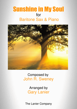 Book cover for Sunshine in My Soul (Baritone Sax and Piano with Baritone Sax Part)