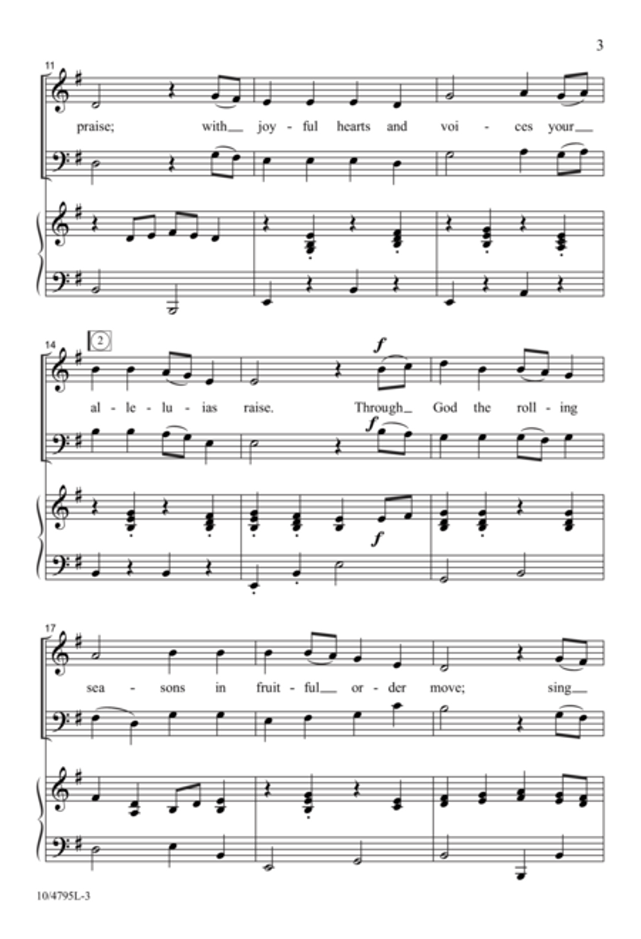 A Mountain Harvest 2-Part scores gallery preview page 3