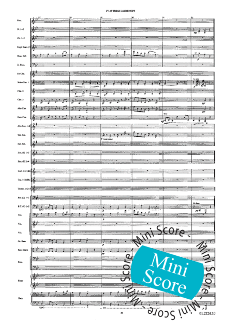 Romeo and Juliet Romeo and Juliet Concert Band scores gallery preview page 43