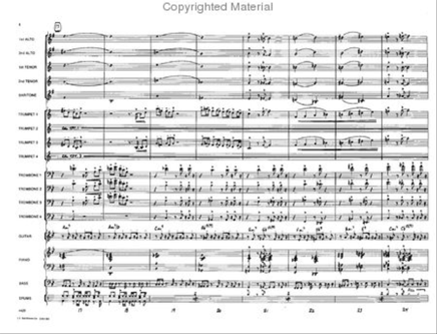 Hip Hoppin' Jazz Ensemble scores gallery preview page 4