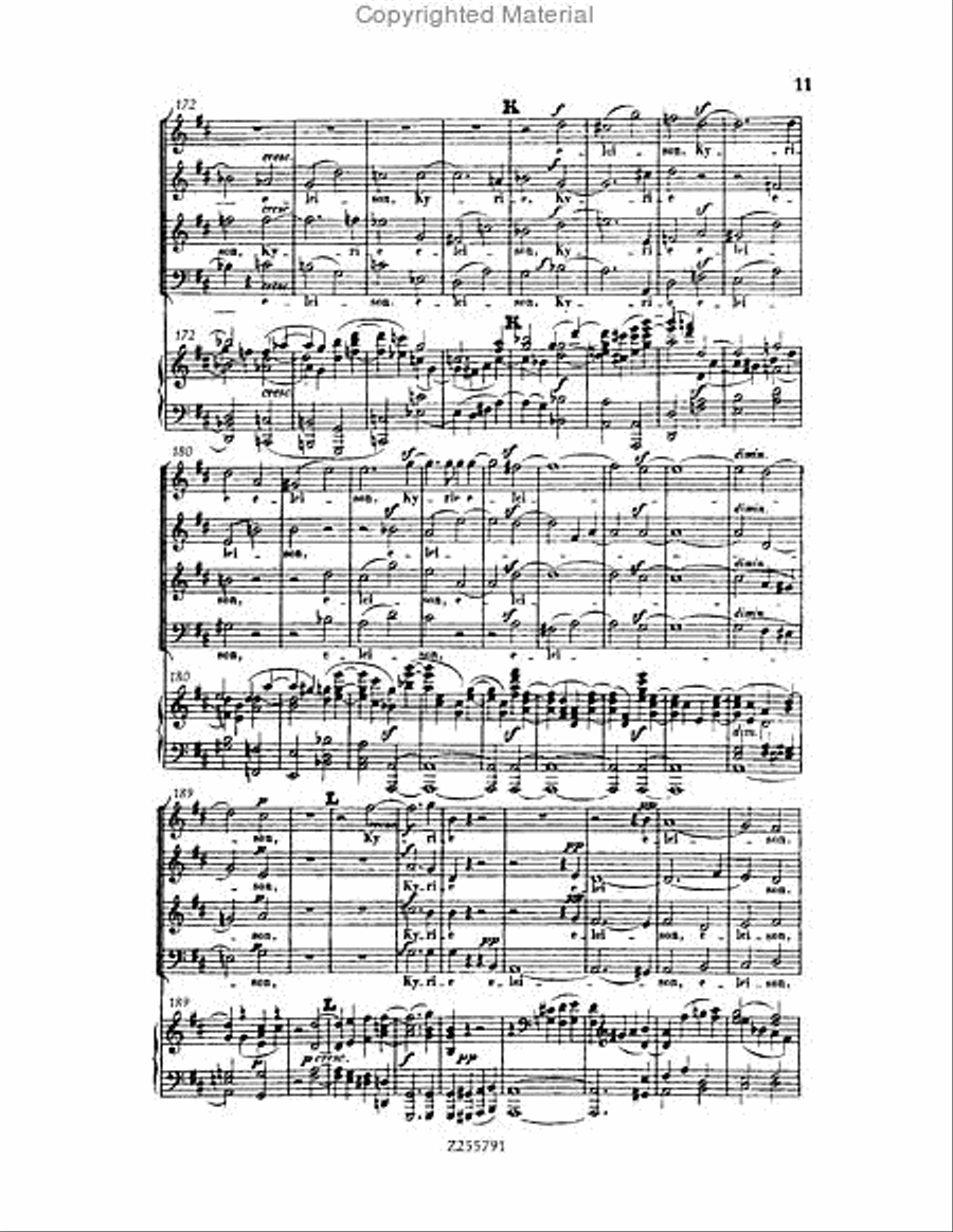 Missa Solemnis, Op.123 Choir scores gallery preview page 11