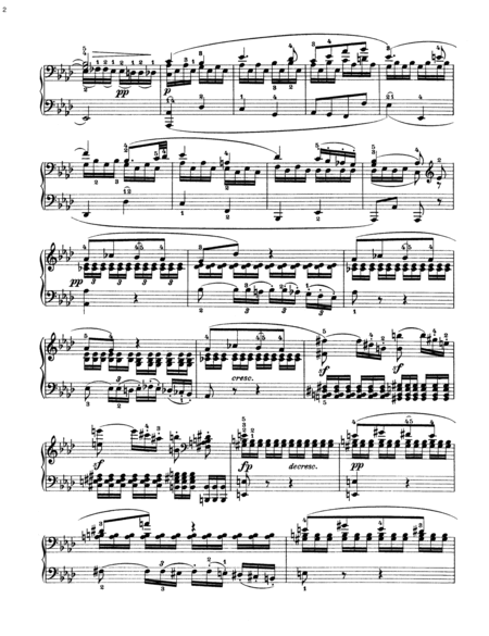 Beethoven- Sonata No. 8 in C minor Op. 13 "Pathetique" 2nd movement image number null
